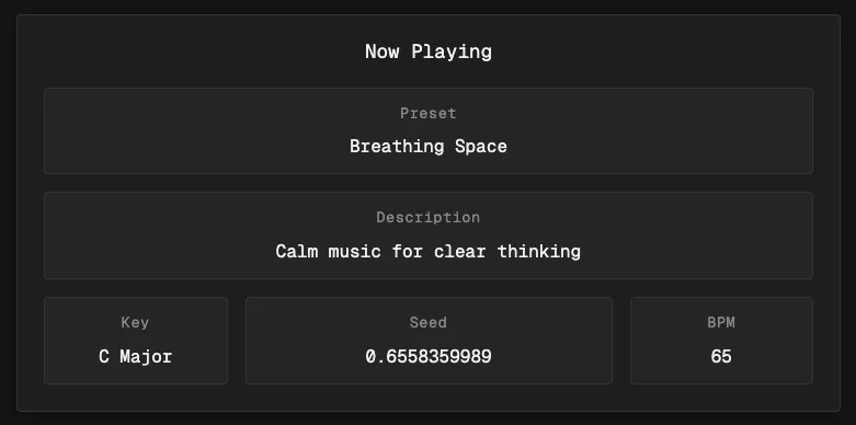 music non stop chrome extension music data